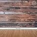 Allenjoy 7x5ft Texture Dark Wood Backdrops Wood Photo Backdrop Brown Vinyl Wood Backdrop for Photography Wood Backdrop Photography Props