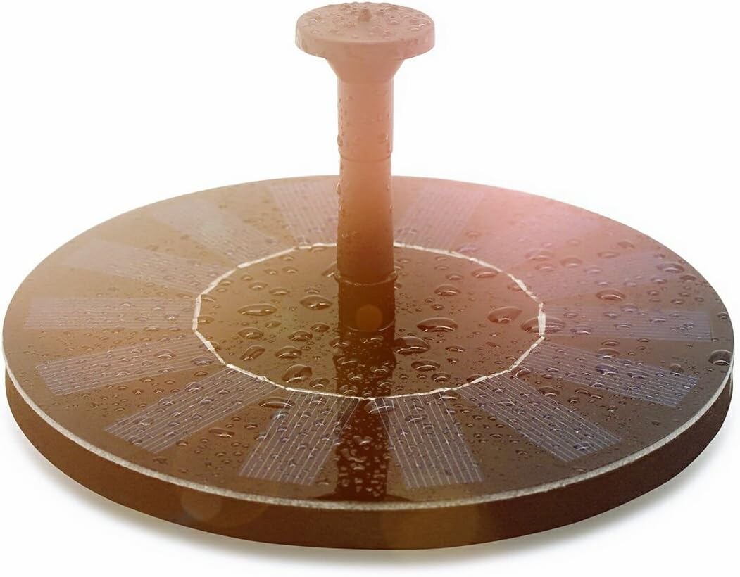 Yehard Solar water pump,1.4W Floating Solar Fountain Pump Garden Solar Powered Pond Pump for Birdbaths or Patio