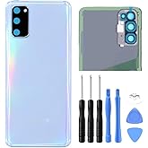 ubrokeifixit Galaxy S20 Rear Back Glass Cover Replacement for Samsung Galaxy S20 G980F 6.2",S20 5G UW Verizon G981V,S20 5G G981 (S20 6.2-Blue)