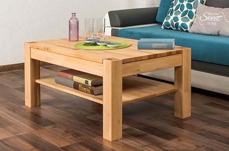 Couchtisch Wooden Nature 08 Kernbuche massiv bio geölt - Abmessung 100 x 45 x 70 cm (B x H x T)
