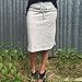 Women Sexy Stripe Skirt Howstar Summer Casual Elastic High Waist Short Skirt (XL)