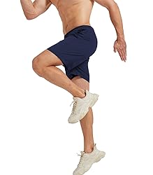Surenow Men's Athletic Running Shorts Lightweight