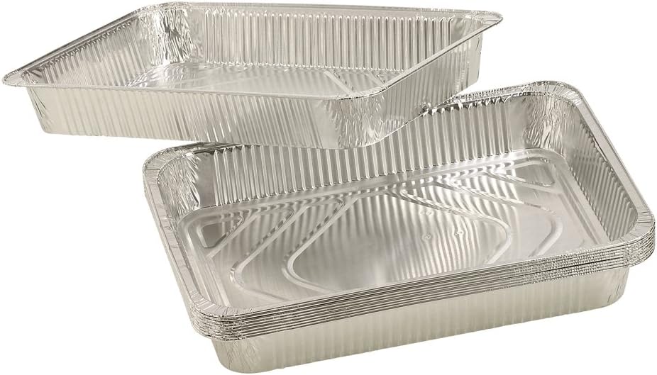 Dehner Grill-Alutropfschale 10 Stück, je ca. 31 x 21 cm