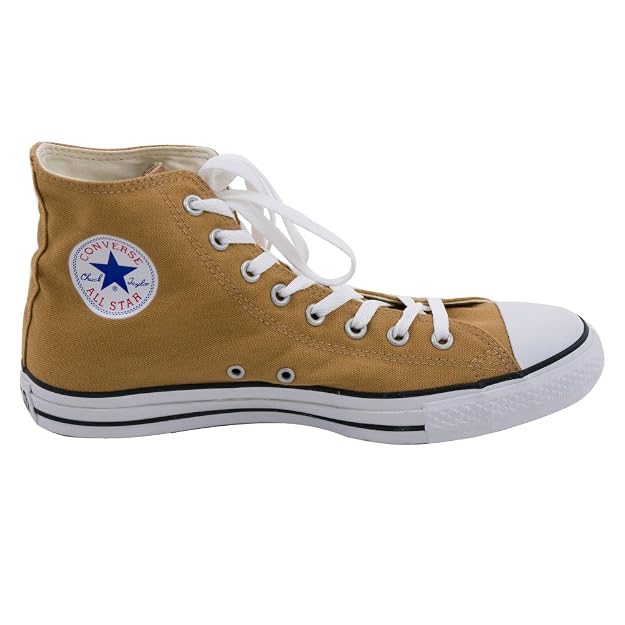 wheat converse high tops