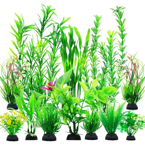 CousDUoBe Artificial Aquarium Plants