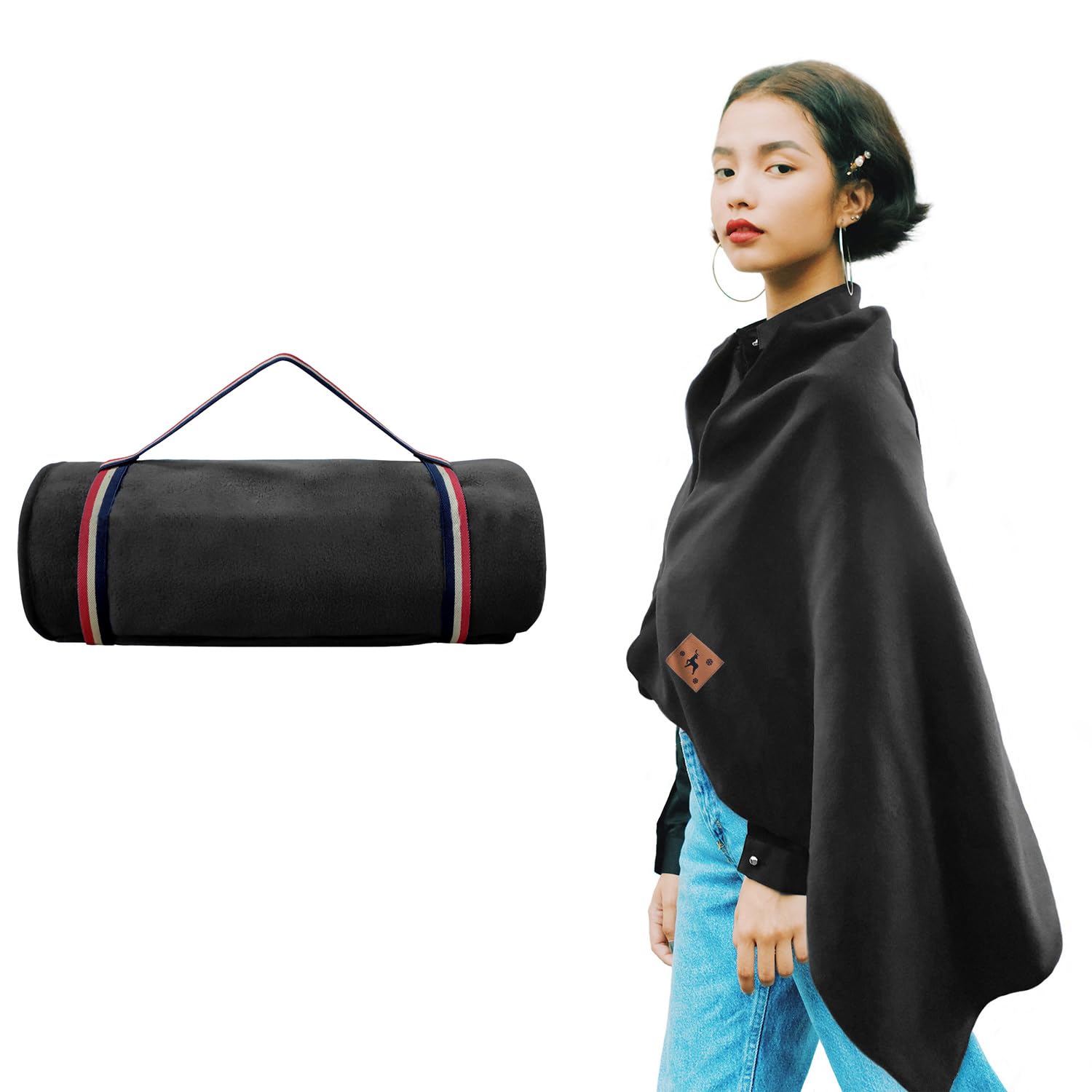 Photo 1 of **MISSING CHARGER** USB Heated Shawl Office Blanket - Portable Electric Heating Vest - Warm 5 x 2.7ft