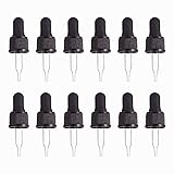 PH PandaHall Set of 12, Glass Eye Droppers for