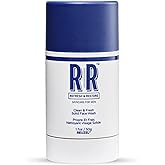 REUZEL Clean and Fresh Solid Face Wash Stick, Locks in Hydration, Cleansing, Moisturizing, Vegan Formula, Sulfate and Paraben Free, Light Maculine Scent, 1.7 oz