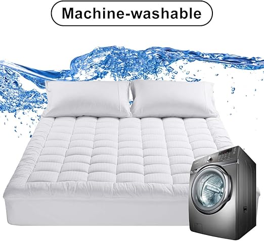 Amazon Com Edilly California King Size Mattress Pad Cover