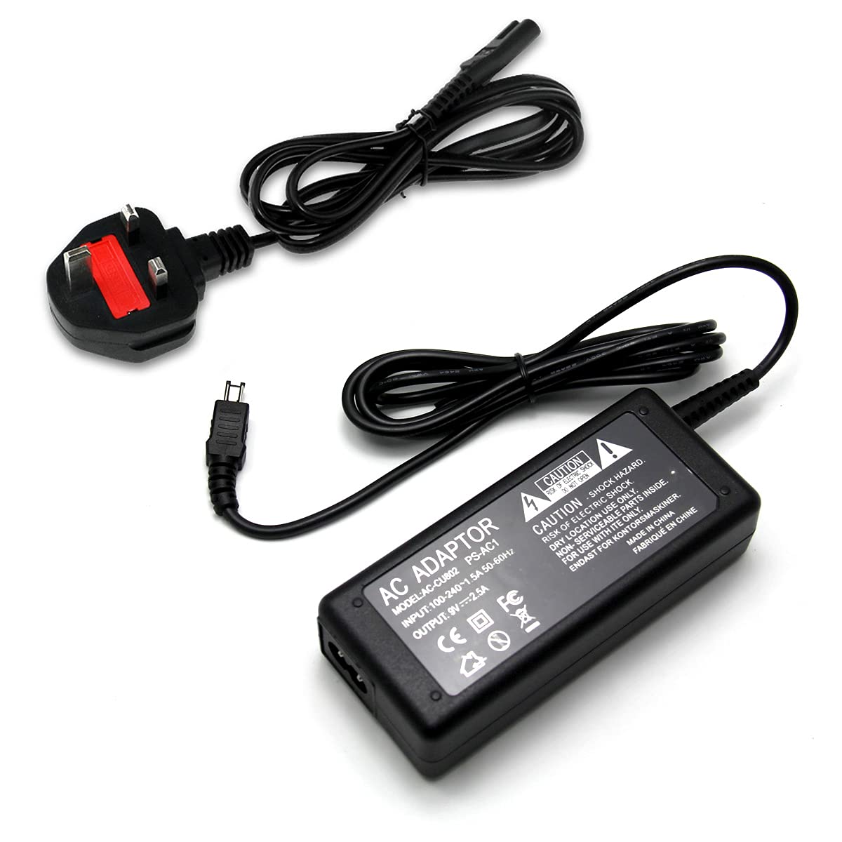 Glorich AC-1 PS-AC1 replacement AC Power Adapter/Charger kit for Olympus E-1 / E1 E-3 E-5 E-30 E-300 / E300 Digital SLR Cameras