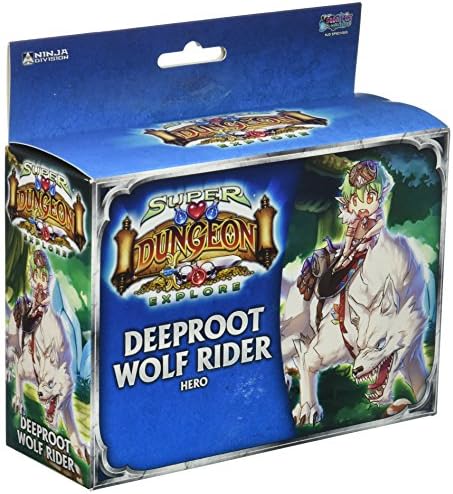 Super Dungeon ExploreV2 Deeproot Wolf Rider Soda Pop Miniatures