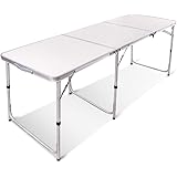 Amazon.com: REDCAMP Aluminum Folding Table 4 Foot ...