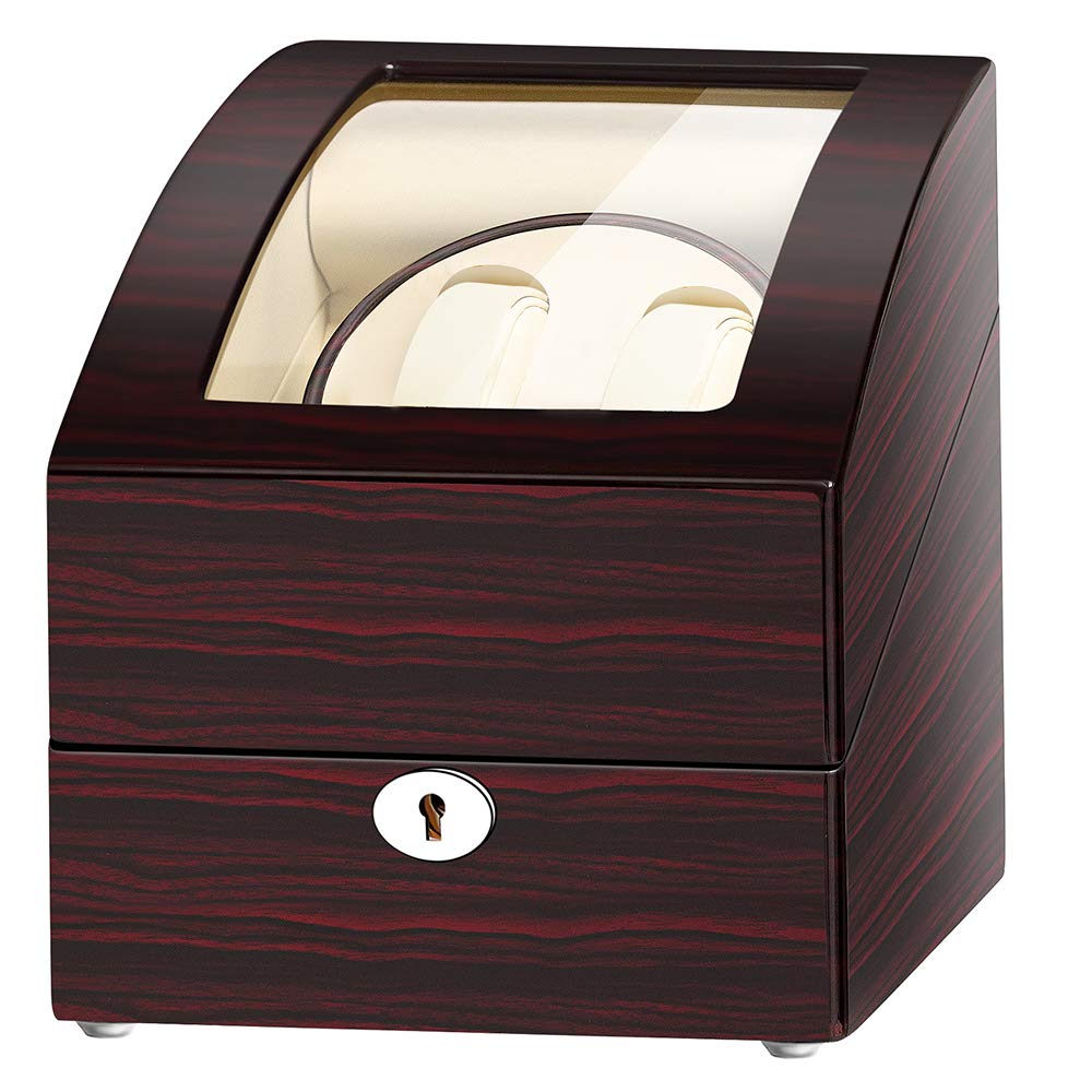JQUEEN Double Watch Winder, 3 Accessories