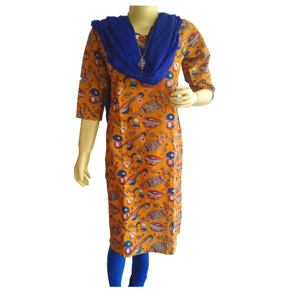 kalamkari one piece dress