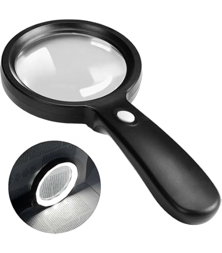 LitezAll COB LED Lighted Handheld Magnifying Glass - View #12