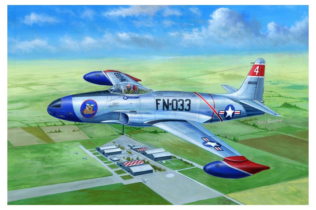 Hobbyboss 1:48 Scale F-80A Shooting Star Fighter Assembly Kit