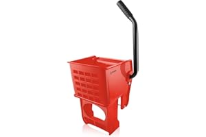 Dryser Side Press Wringer Replacement for Commercial Mop Bucket, 26 and 33 qt - Red