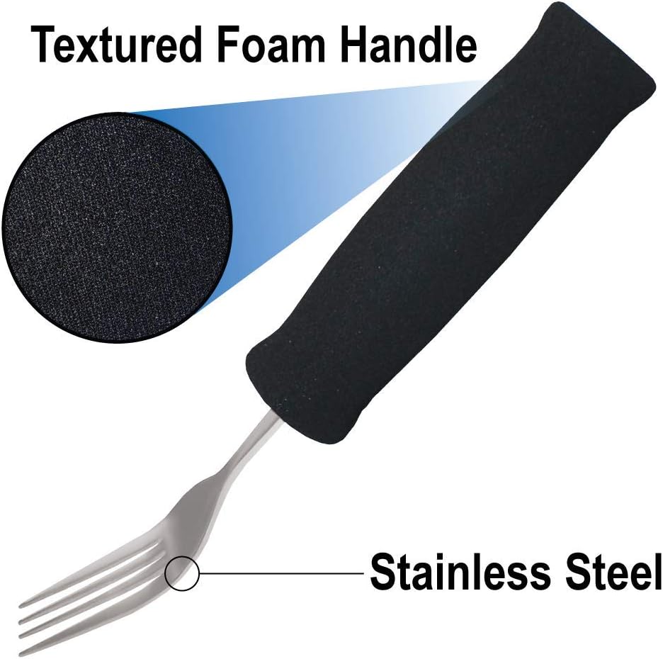 Lightweight Utensil Set with Soft Foam Handles: Health & Personal Care