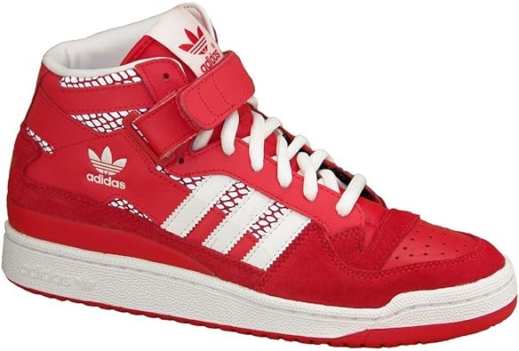 adidas forum mid red