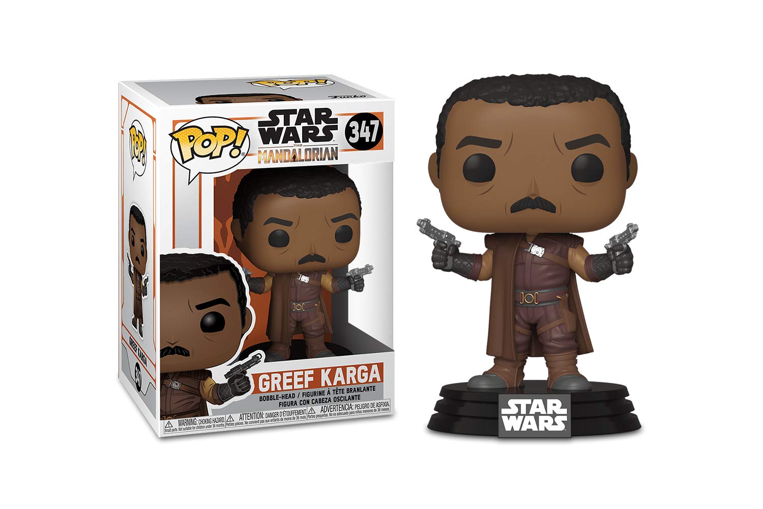 Funko POP! Star Wars: the Mandalorian - Samuel - Greef Karga - Collectable Vinyl Figure - Gift Idea - Official Merchandise - Toys for Kids & Adults - TV Fans - Model Figure for Collectors and Display