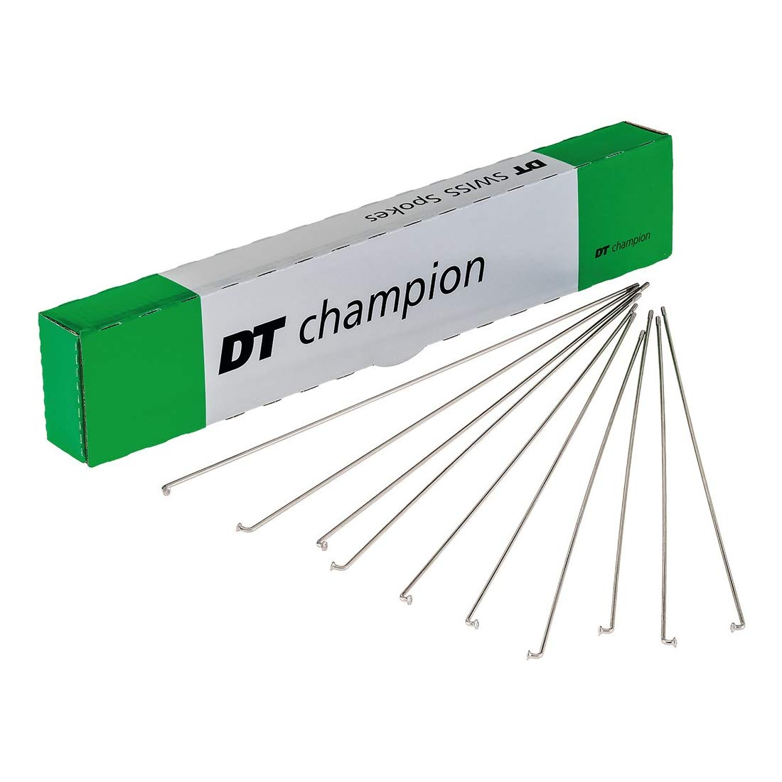 DT Swiss Champion silver spokes 14 g = 2 mm box 100, 252 mm