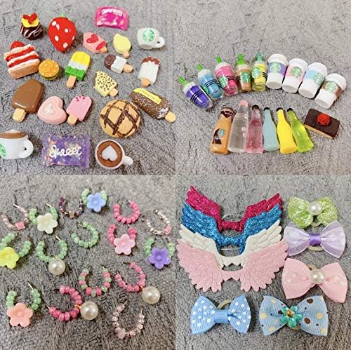 Linda Store LPS Accessories (10pcs Randomly) LPS Accessories Handmade Collars Drinks Coffee Cup Icecream Cakes for LPS Pets lps Collie lps Great Dane lps Short Hair Cat lps Cocker Spaniel