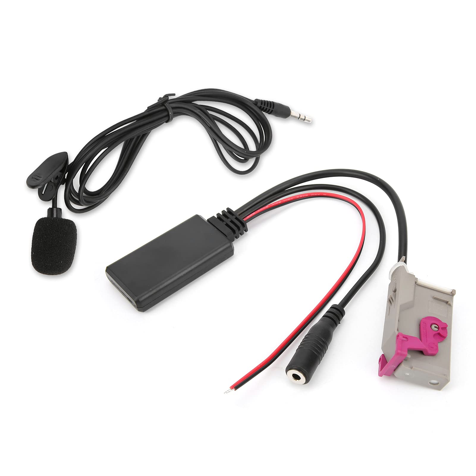 Bluetooth Aux Adapter Car Aux Bluetooth Receiver Audio Adaptor DSD Transmission for Car Stereo Music Streaming Handsfree Car Kit