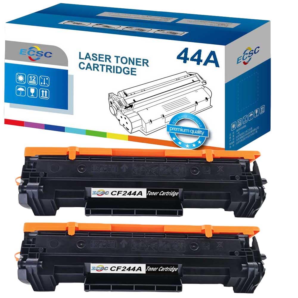 ECSC Compatible Toner Cartridge CF244A Fits For HP LaserJet Pro M15 M15a M15w M28a MFP M28a M28w MFP M28w M17a M17w(Black, 2-Pack) — image 1