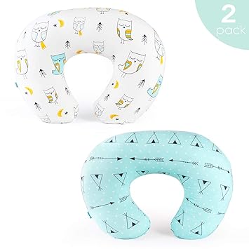 Amazon Com Stretchy Nursing Pillow Covers Brolex 2 Pack Snug