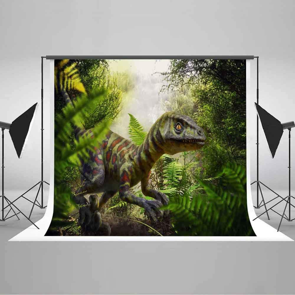 Art Studio 7x5ft Birthday Party Photography Backdrops Dinosaur