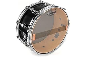 EVANS Clear 200 Snare Side Drum Head, 14 Inch