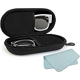 SONGHEARR Double Sunglasses Case, Sunglass Organizer Glasses Case Hard Shell Eyeglass Case for Men Women
