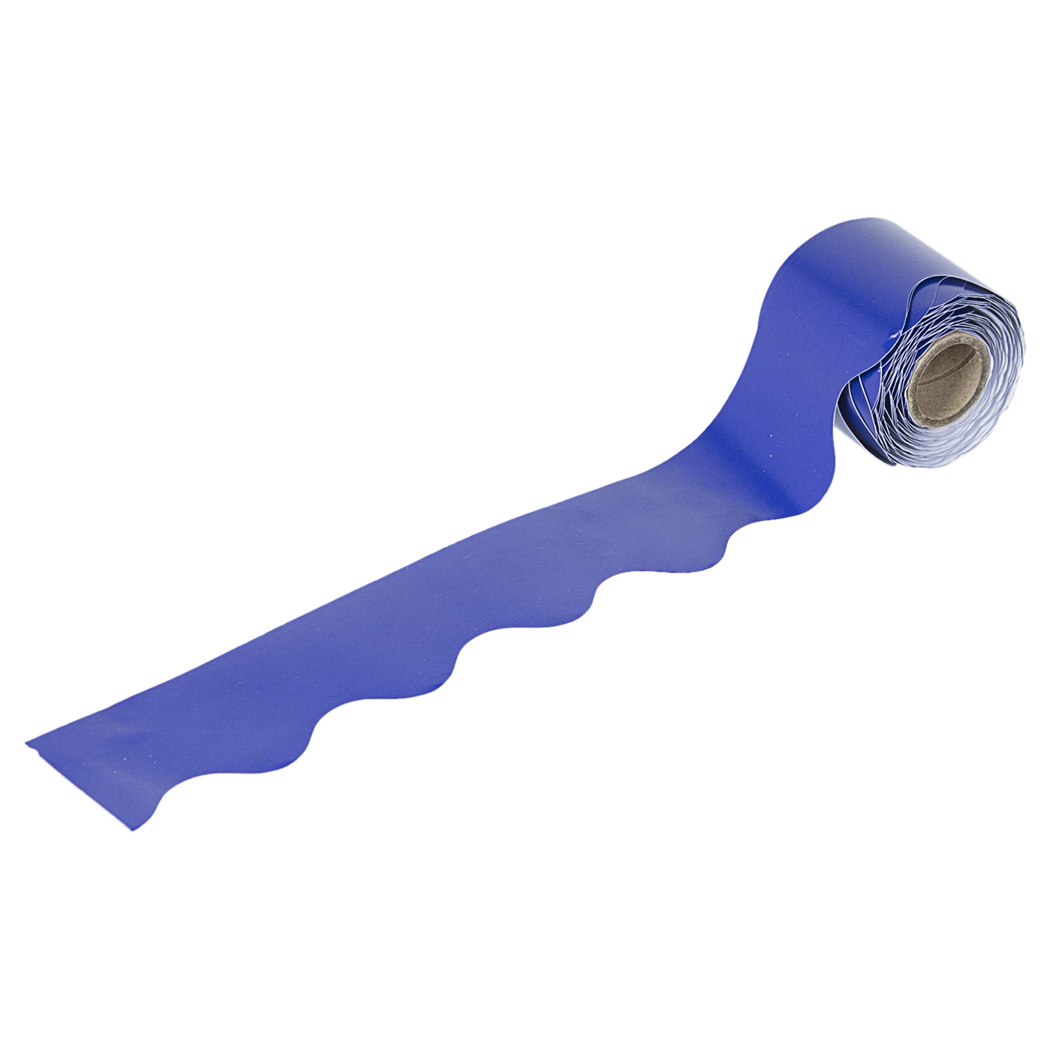 Buy Carson Dellosa Scalloped Bulletin Board Border—Navy Blue Rolled