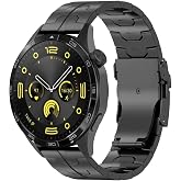 YINIXIN Universal Titanium Quick Release Watch Band with 20mm 22mm Lug Width, Adjustable Titanium Metal Strap for Samsung Galaxy Watch 7/6/5/4/3, Garmin Venu 4 45mm/ Venu 2S for Men Women