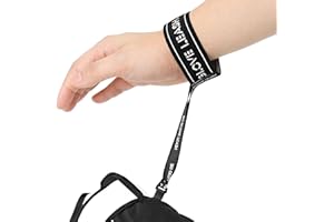 Aolamegs Sport Glove Safety Strap - Ski Gloves Elastic Wrist- Ski Gloves Leash Handcuffs Perfect Mountaineering & Ski Accesso
