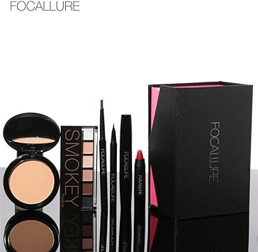 6 Pcs Sets Rouge à Lèvres Mat Longue Tenue Coffret Mascara