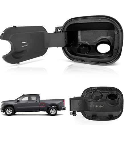 thumbnail image 2 of OEM GM 19-24 Silverado 1500 6'6" Bed Gas Fuel Door Tank Filler Pipe Housing 84745944 2 of 4
