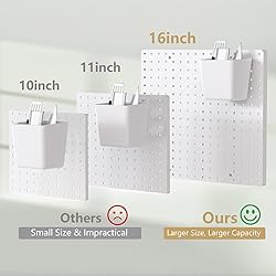 Peg board,Pegboard 32"*32",White Pegboard 4pcs and