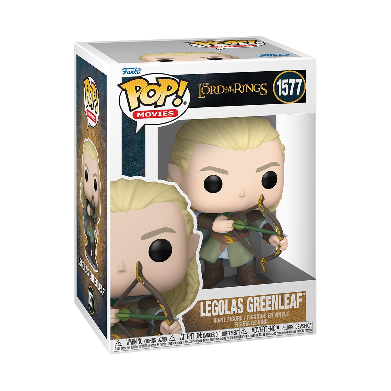 Funko Pop! Movies: Lord Of the Rings - Legolas - Collectable Vinyl Figure - Gift Idea - Official Merchandise - Toys for Kids & Adults - Movies Fans - Model Figure for Collectors and Display