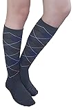 AM Landen Women's Casual Black with Gray and Blue