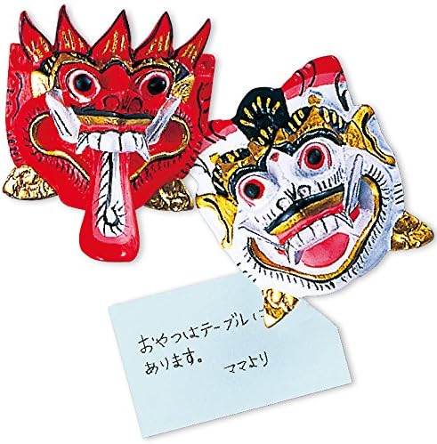 Amazon インドネシア 土産 バロン面マグネット 2コセット 海外旅行 インドネシア お土産 おみやげ宅配便 食品 飲料 お酒 通販