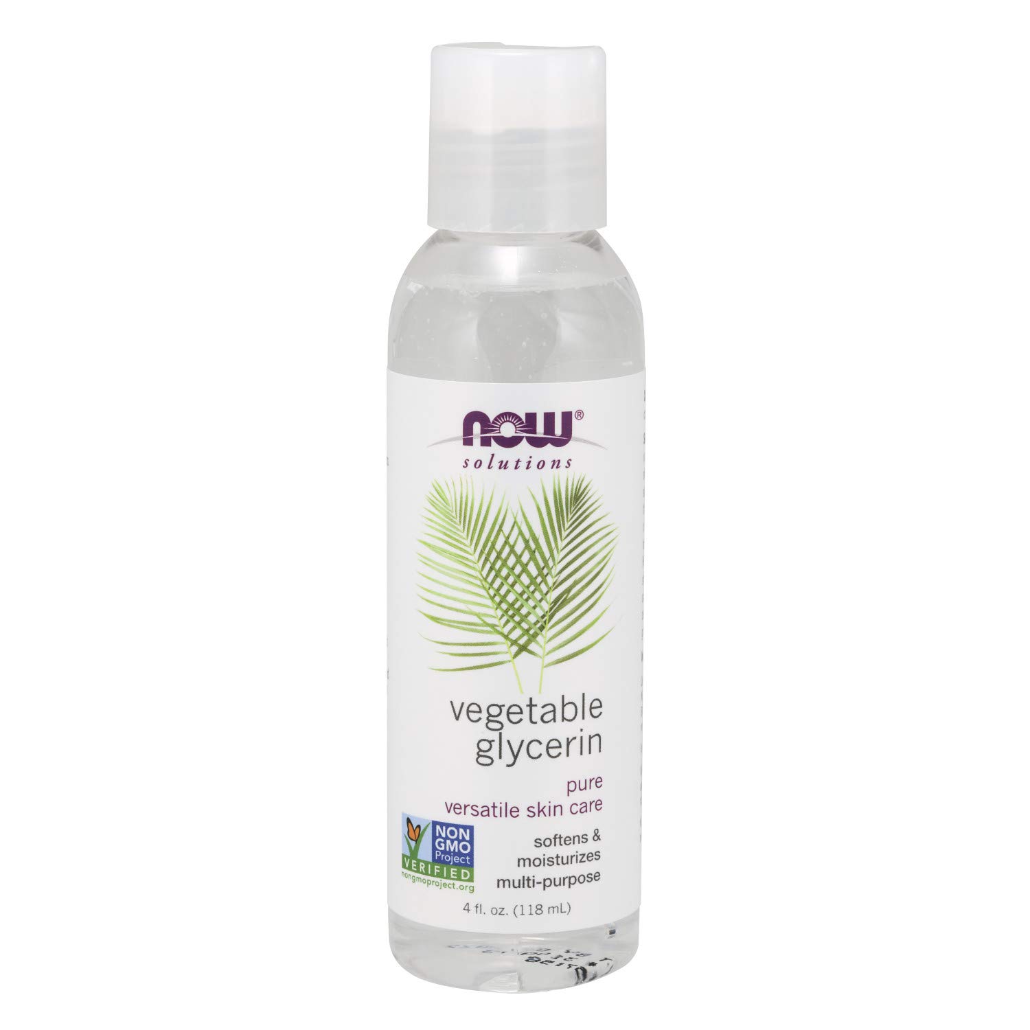 NOW Solutions, Vegetable Glycerin, 100 Pure, Versatile Skin Care