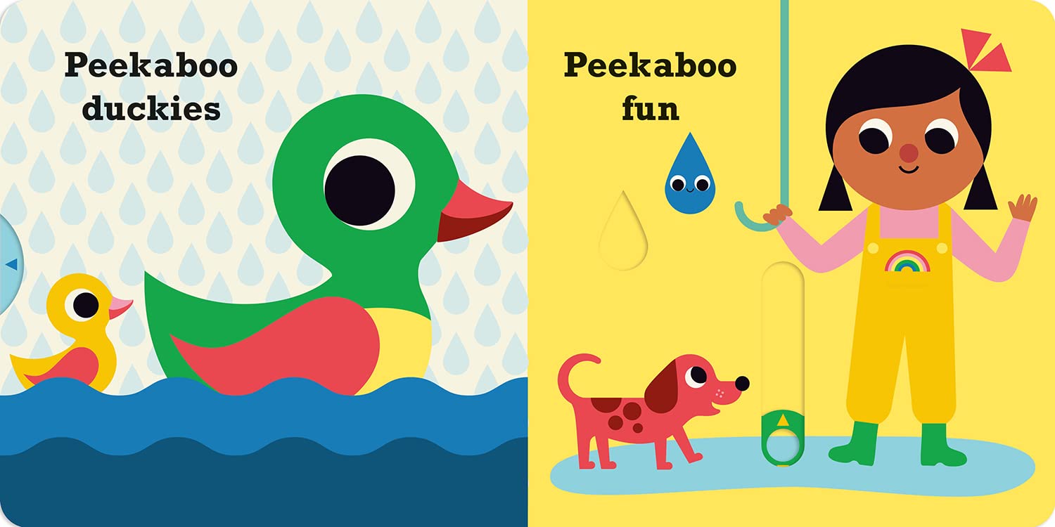 Peekaboo: Chick: (An Interactive Board Book for Babies & Toddlers with Mirror & Sliders to Push, Pull, or Turn. Cute Artwork Includes a Duck, Flowers, Umbrella, Deer, & More.) (Peekaboo You)