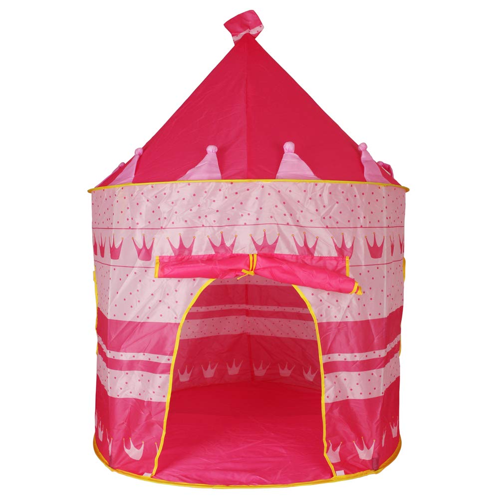 FeiWen Princess Castle Play Tent forboys Girls Children Indoor Games (red)