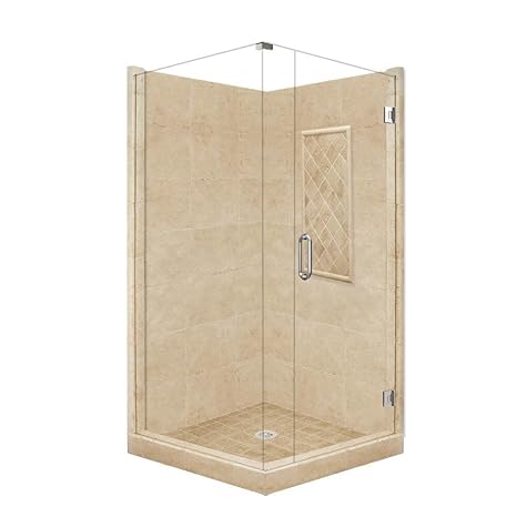 American Bath Factory P21 3622p Ch 60in W X 36in D Supreme Shower