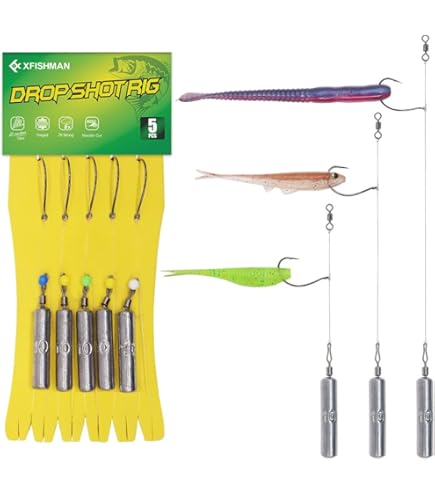 Tokyo Rig Power Dropping Drop Shot Rigs For Bass Fishing Ready Rig