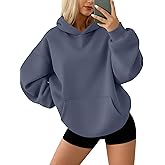 AUTOMET Hoodies for Women Oversized Sweatshirts Fall Fashion Outfits 2025 Pullover Fleece Casual Sweaters Winter Y2k Clothes