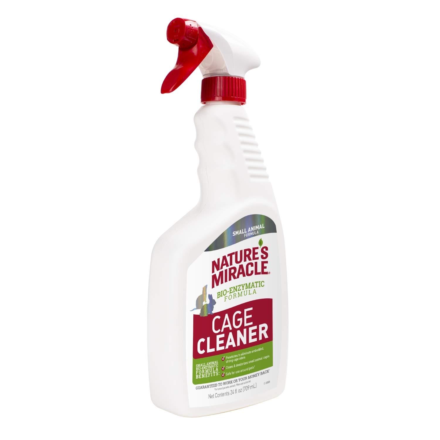 Nature’s Miracle Cage Cleaner 24 fl oz, Small Animal Formula, Cleans