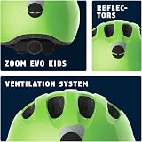 ABUS Smiley 2.0 Kids Helmet Lightweight EPS Outer Shell Zoom Eco Kids view 3