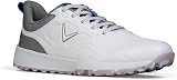 Callaway GTX Waterproof Spikeless Golf Shoes White Blue UK 9